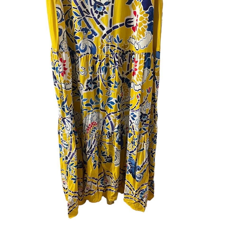 Anthropologie Maeve Sunny Boutique Maxi Dress Size SP - Picture 9 of 9